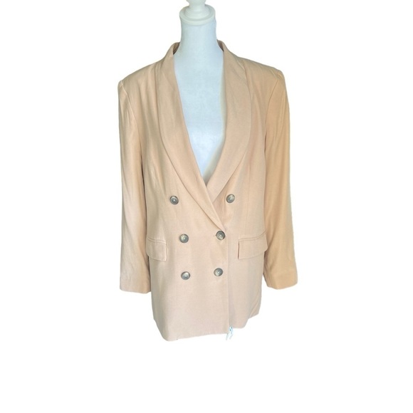 L’agence - Jayda Relax Double Breasted Oversized Blazer Sz 4 - Picture 4 of 12